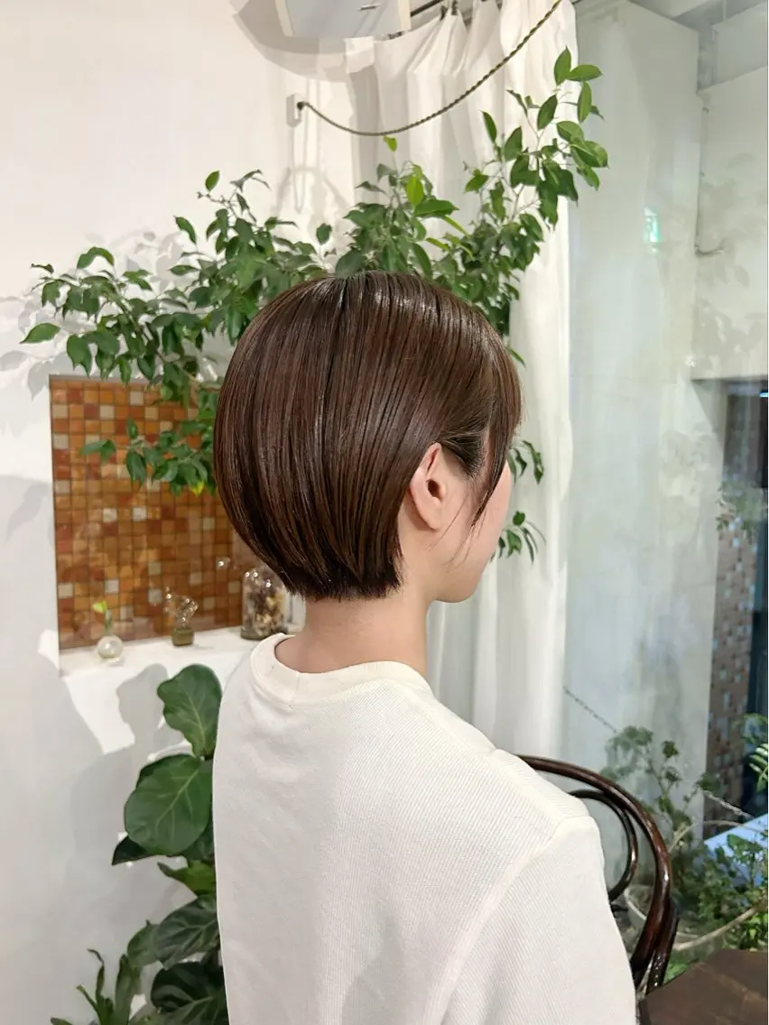 ショート ショートヘア 谷澤 朋佳のヘアスタイル