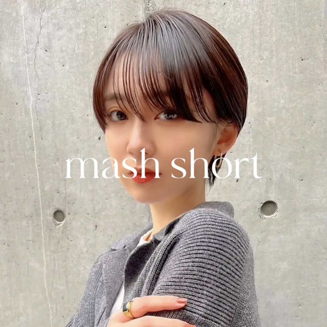 ショート 縮毛矯正/髪質改善/ 韓国ヘア/reiyaのヘアスタイル