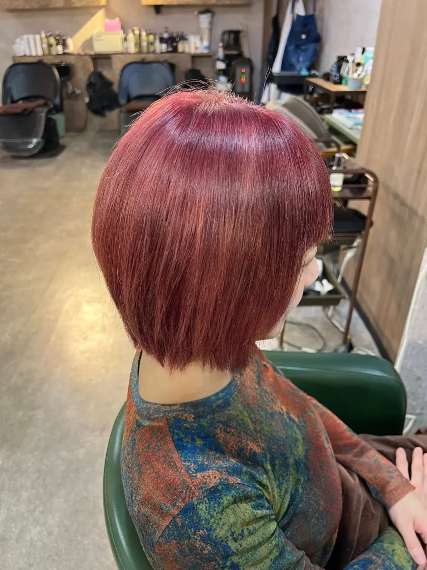 ショート カラー 水野 亨祐のヘアスタイル