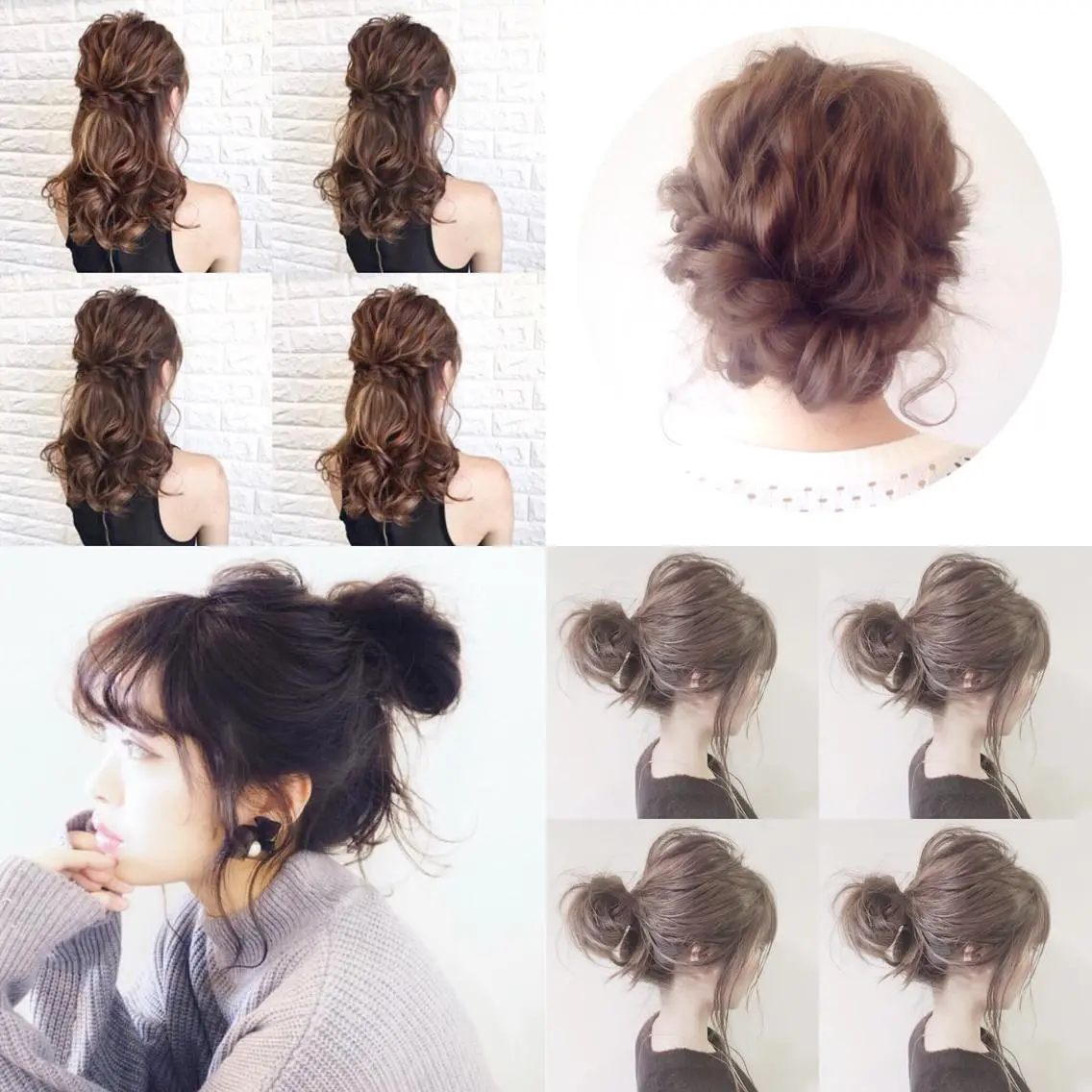 セミロング ヘアアレンジ 🌿‬ ܸAir 透明感🌱西村知佳のヘアスタイル