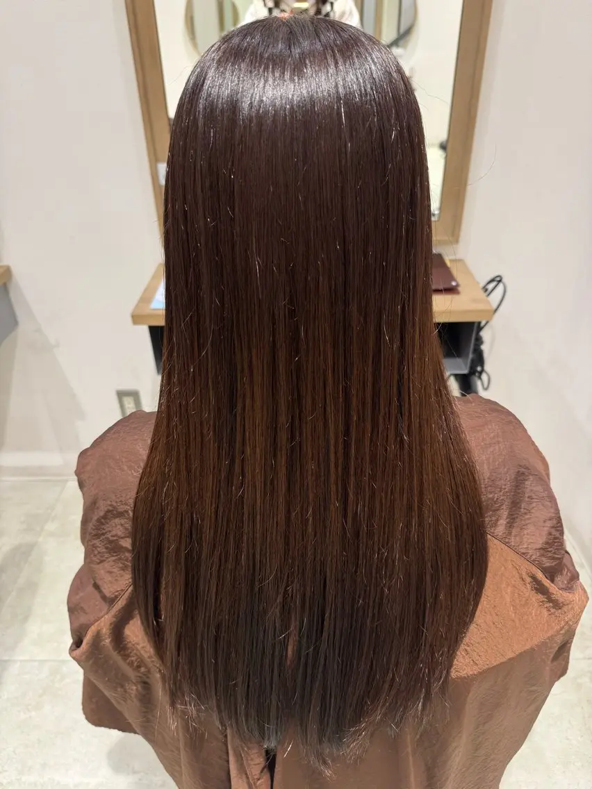 カラー ブラウンカラー ナチュラルブラウン ヘアカラー 透明感カラー🫧✨ mayuのヘアスタイル