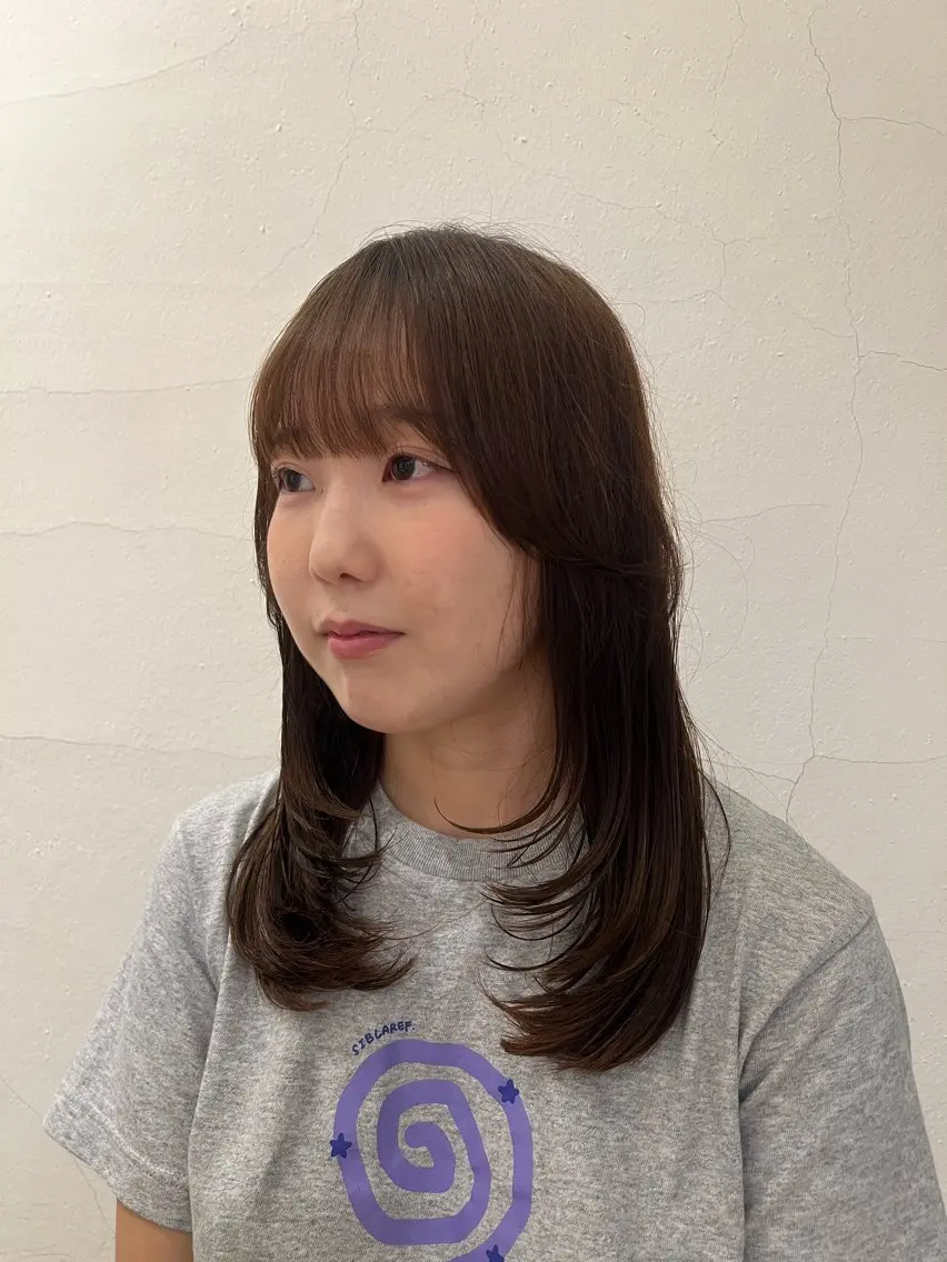 ミディアム FLYCKA minoru🪐のヘアスタイル