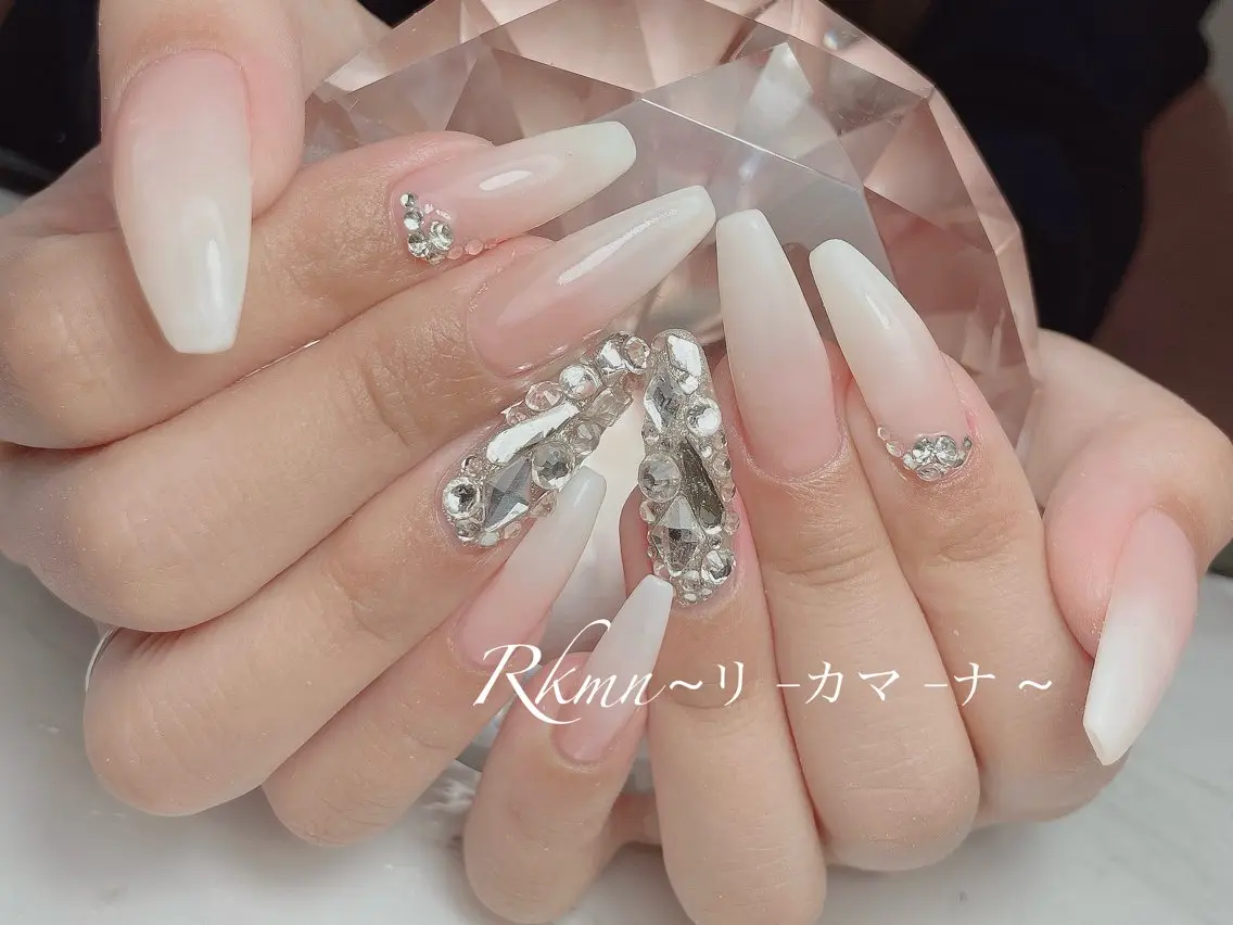 ネイル アートネイル 春ネイル ハンドネイル フットネイル ハンドケア Rkmn ~リ-カマ-ナ~のネイルデザイン