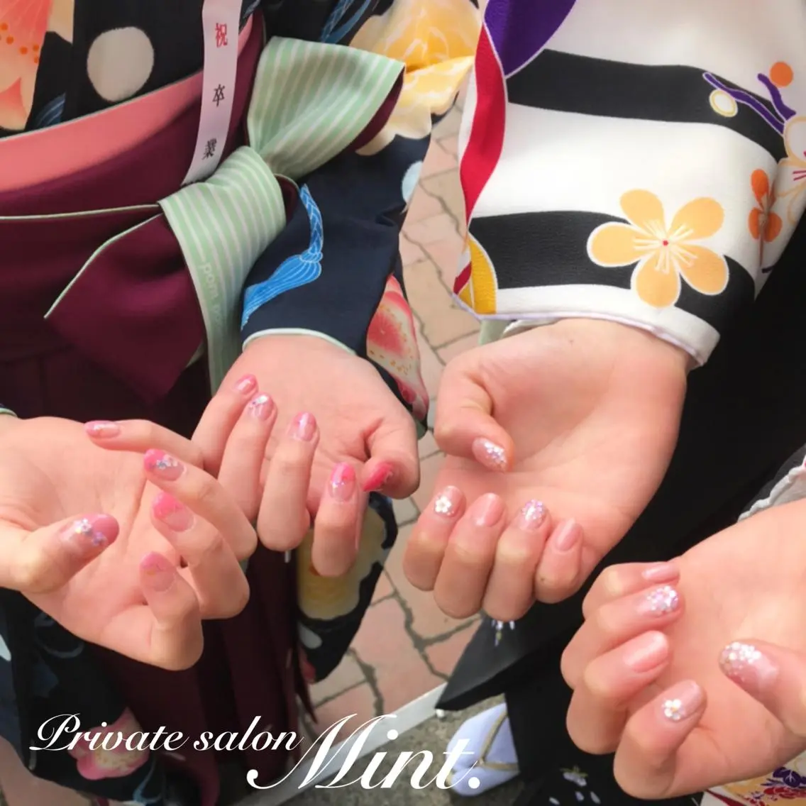ショート ネイル ジェルネイル 持ち込み Mint. nailのネイルデザイン
