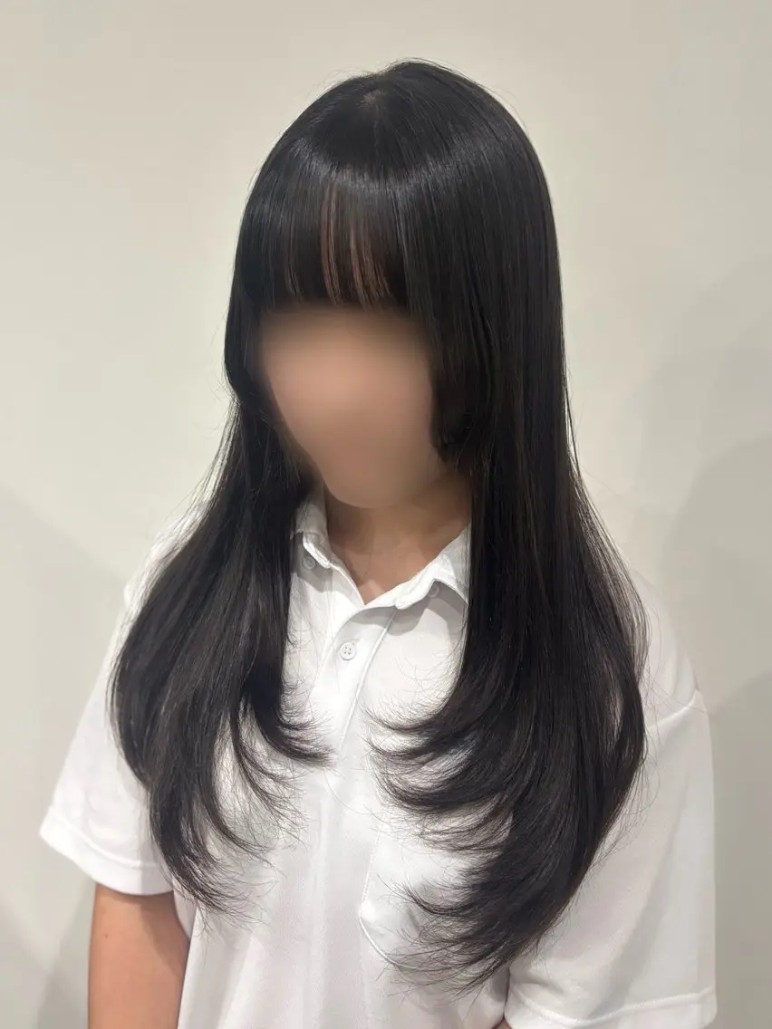 ロング レイヤーカット カット トリートメント 佐野 清良‎🍒♡のヘアスタイル