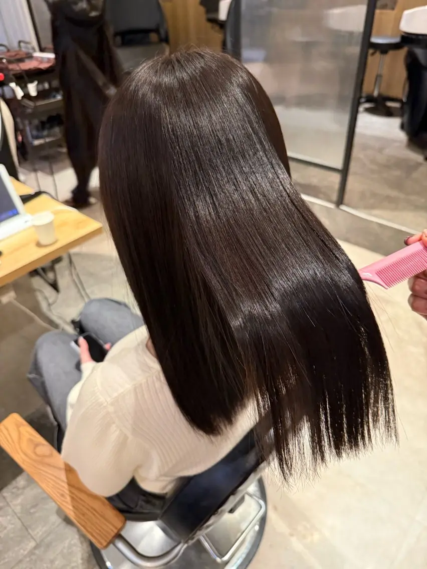 🎀🤍【迷ったらこれ!】透明感カラー🤍🎀の写真