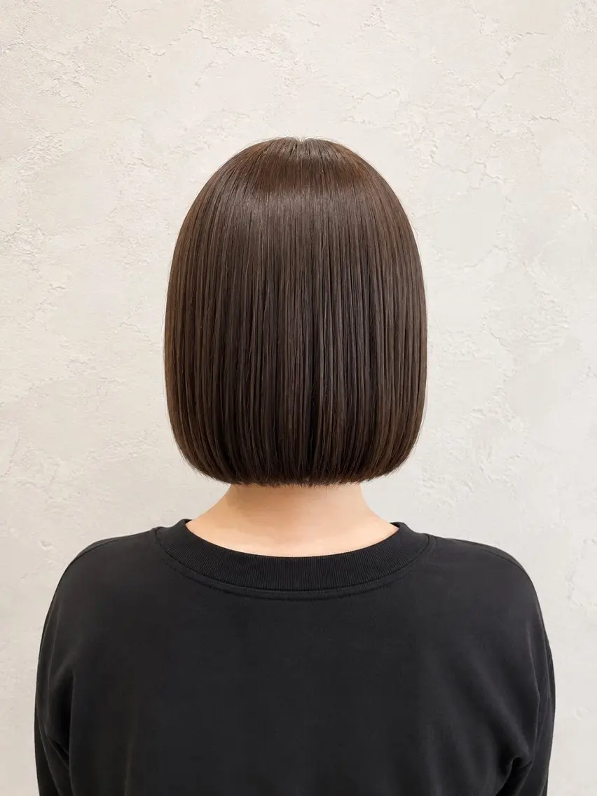 ショート ボブ カット 🫧ツヤ髪/透明感 カラー🫧AOIのヘアスタイル