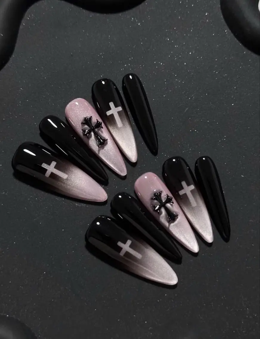 ネイル 長さ出し フレンチネイル グラデーション 韓国ネイル ロングネイル ハンドネイル Josie nail salonのネイルデザイン