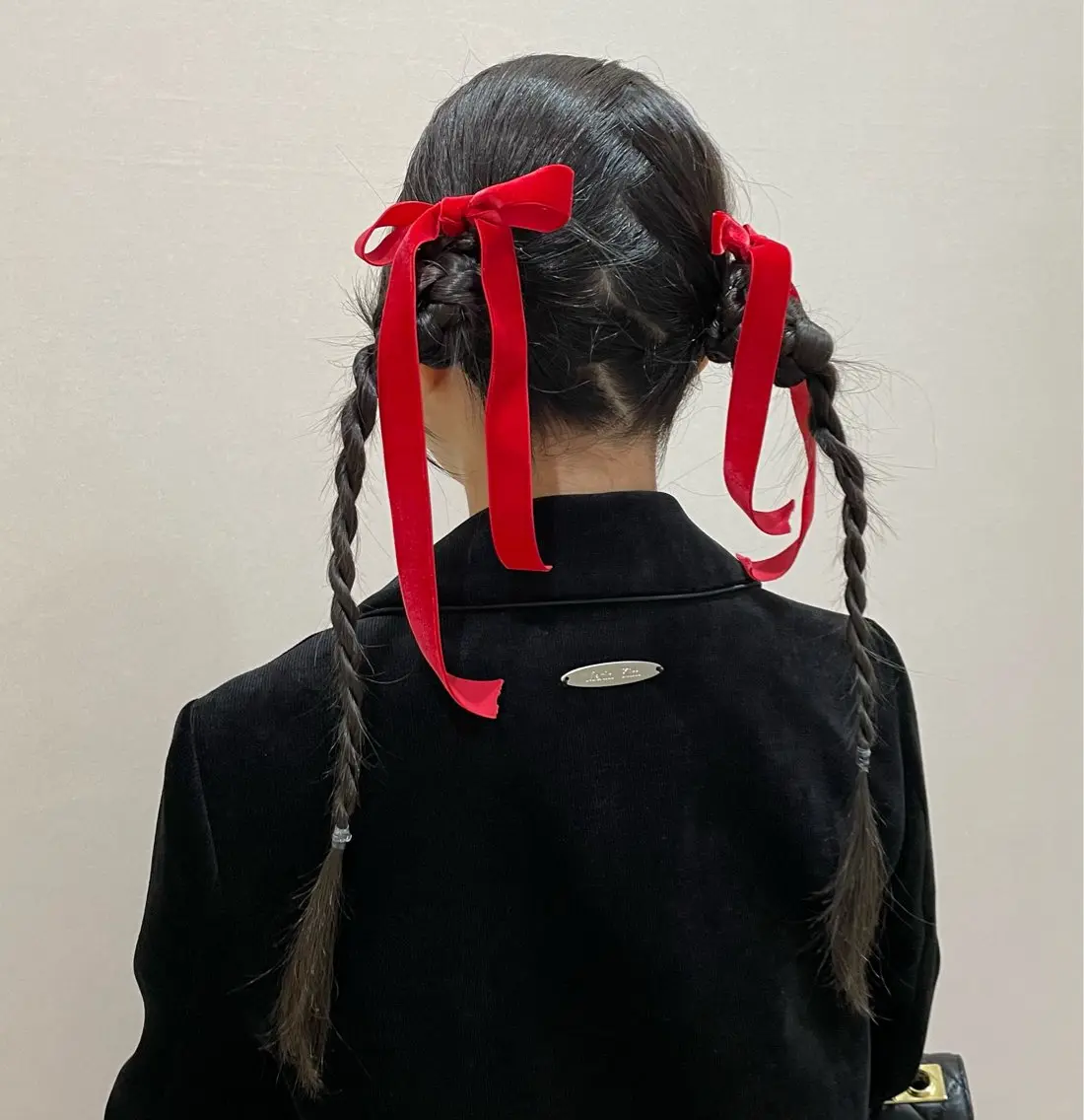 ロング 韓国風ヘア 堀 綾花のヘアスタイル