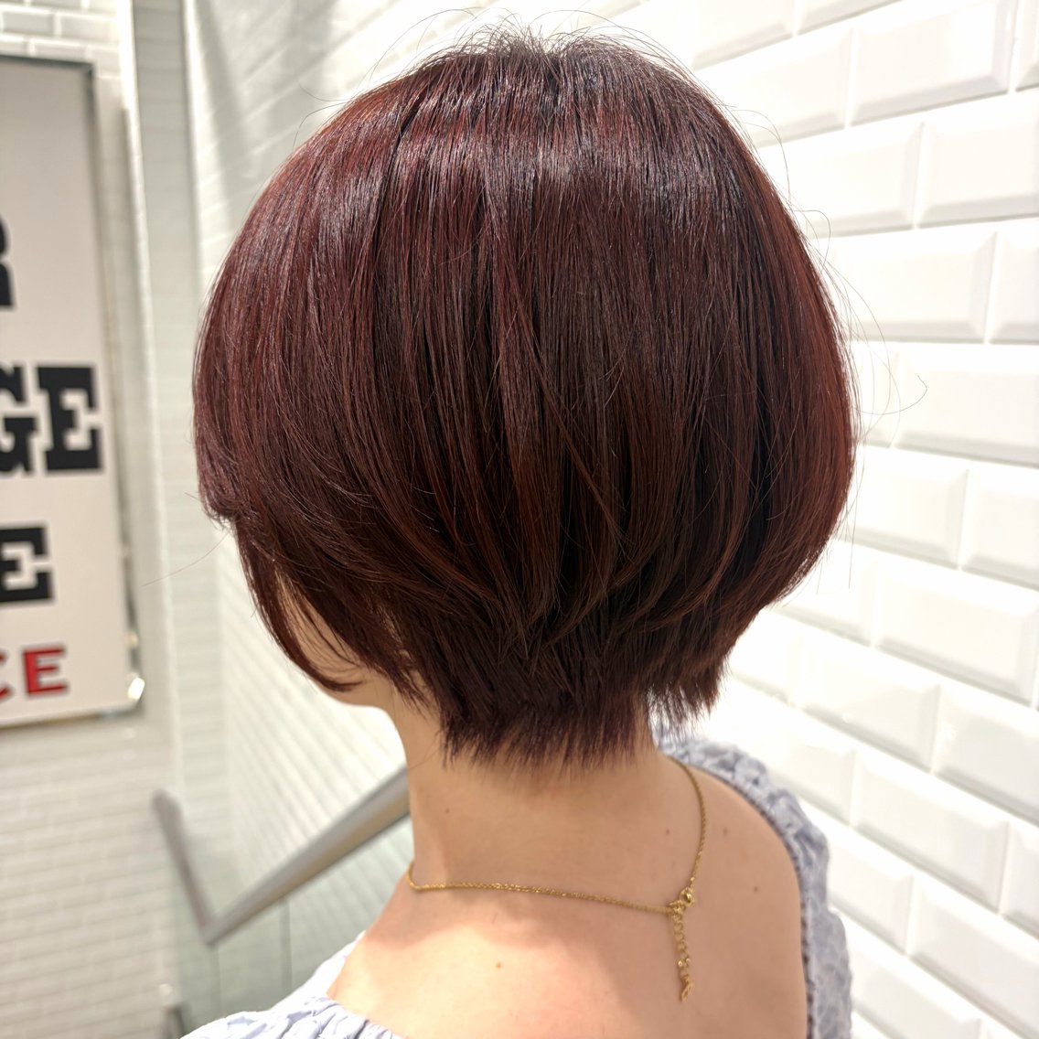 ショート カラー オノデラ ハヅキ/ 横浜のヘアスタイル