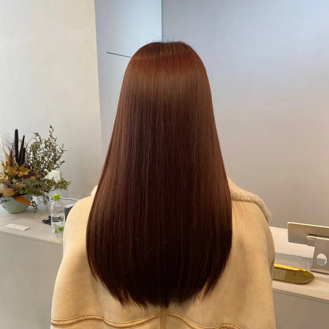 カラー ブラウンカラー ピンクカラー wuvhair/ あかりのヘアスタイル