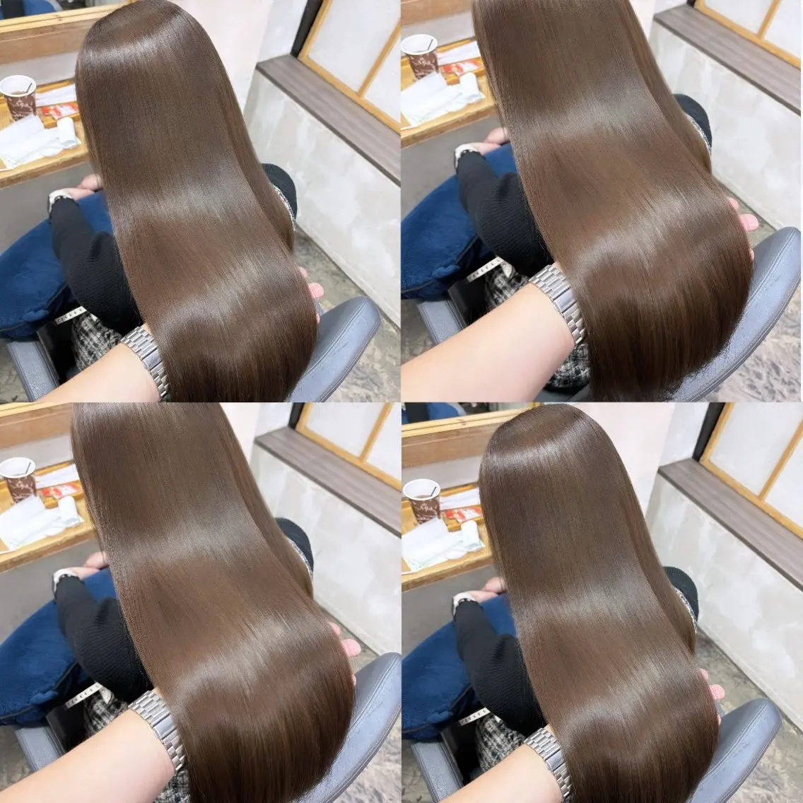 ミディアム カラー シアカラー×髪質改善 技術保証/浦前翼のヘアスタイル