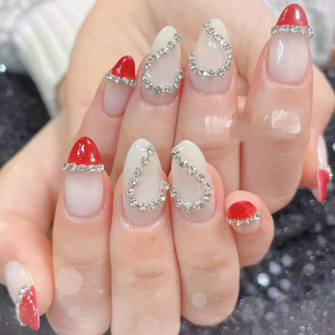 ネイル ハンドネイル ハンドケア MoON...❤︎ MeGuのネイルデザイン