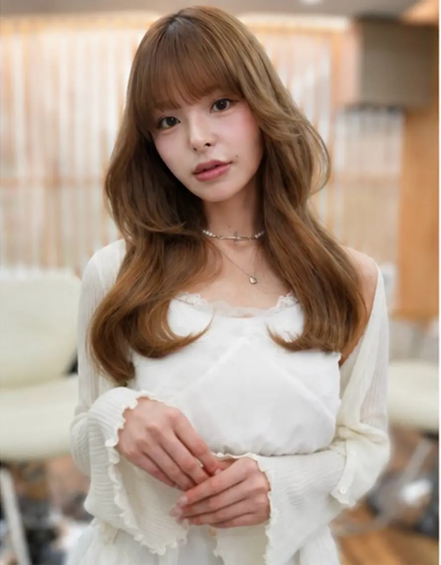 セミロング 髪質改善 艶髪施術 関谷ヒュウのヘアスタイル