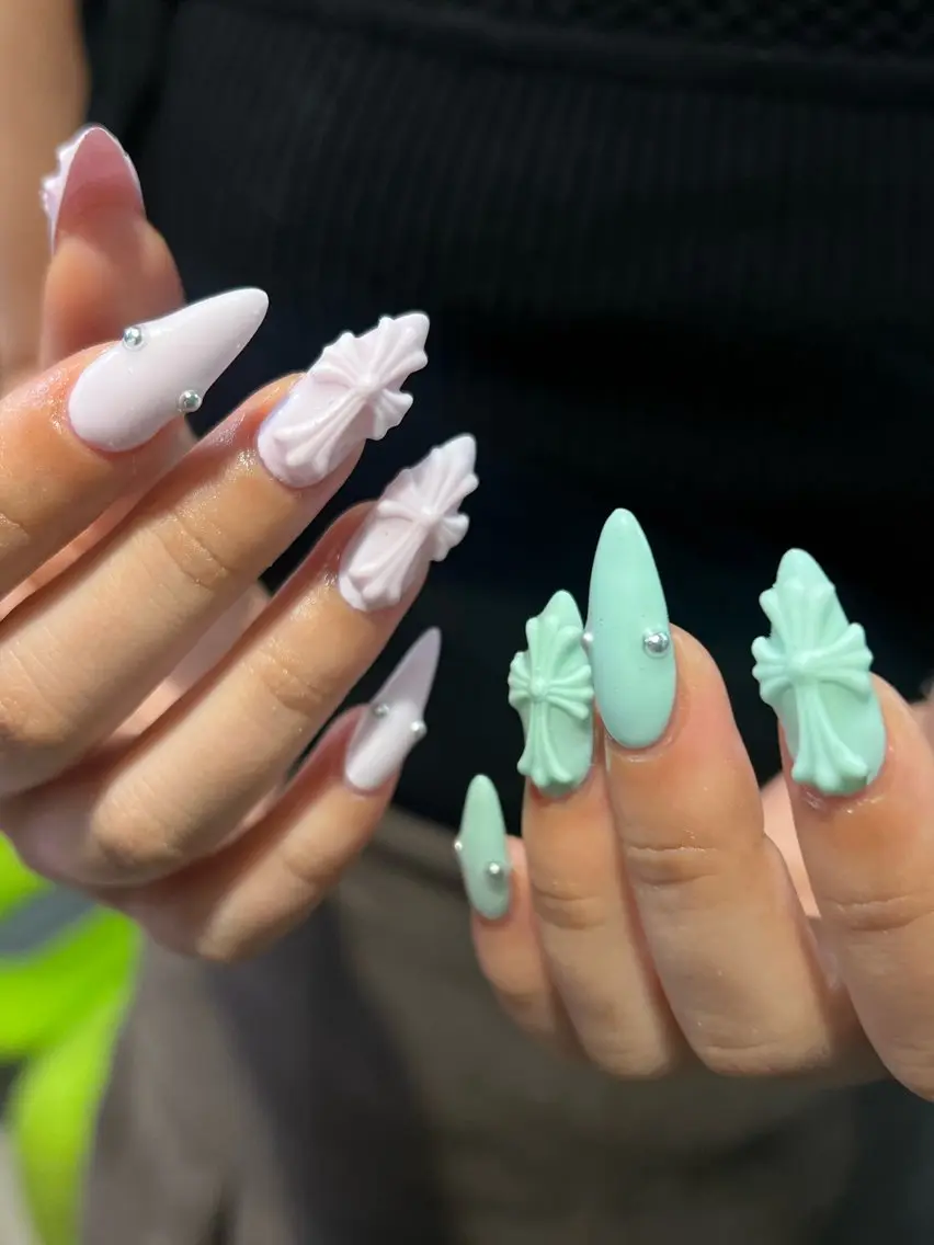 ネイル ハンドネイル Hata nail 🎀個性派ニュアンスのネイルデザイン