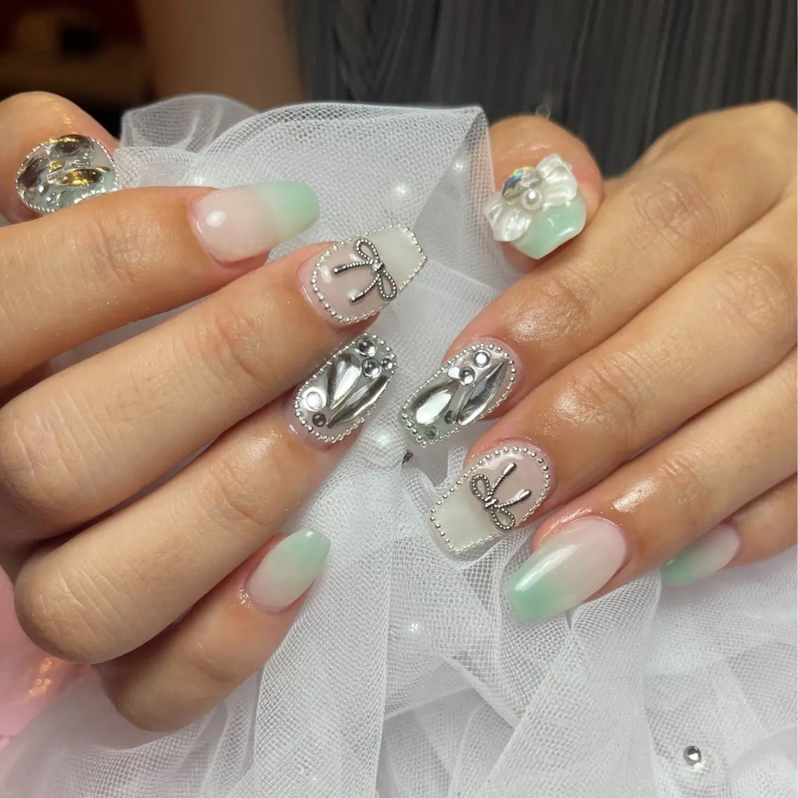 アプレGel-Xスカルプ　アート&パーツつけ放題の写真