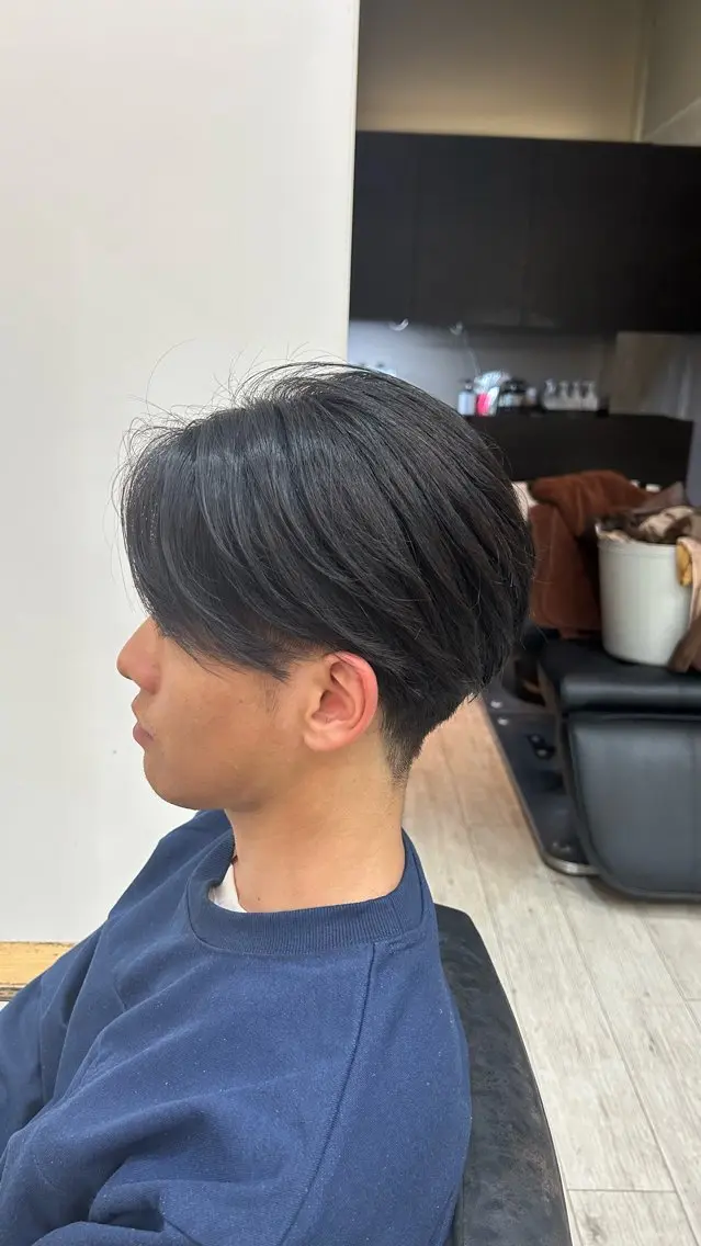 メンズ カット イシヅカ ココロのヘアスタイル