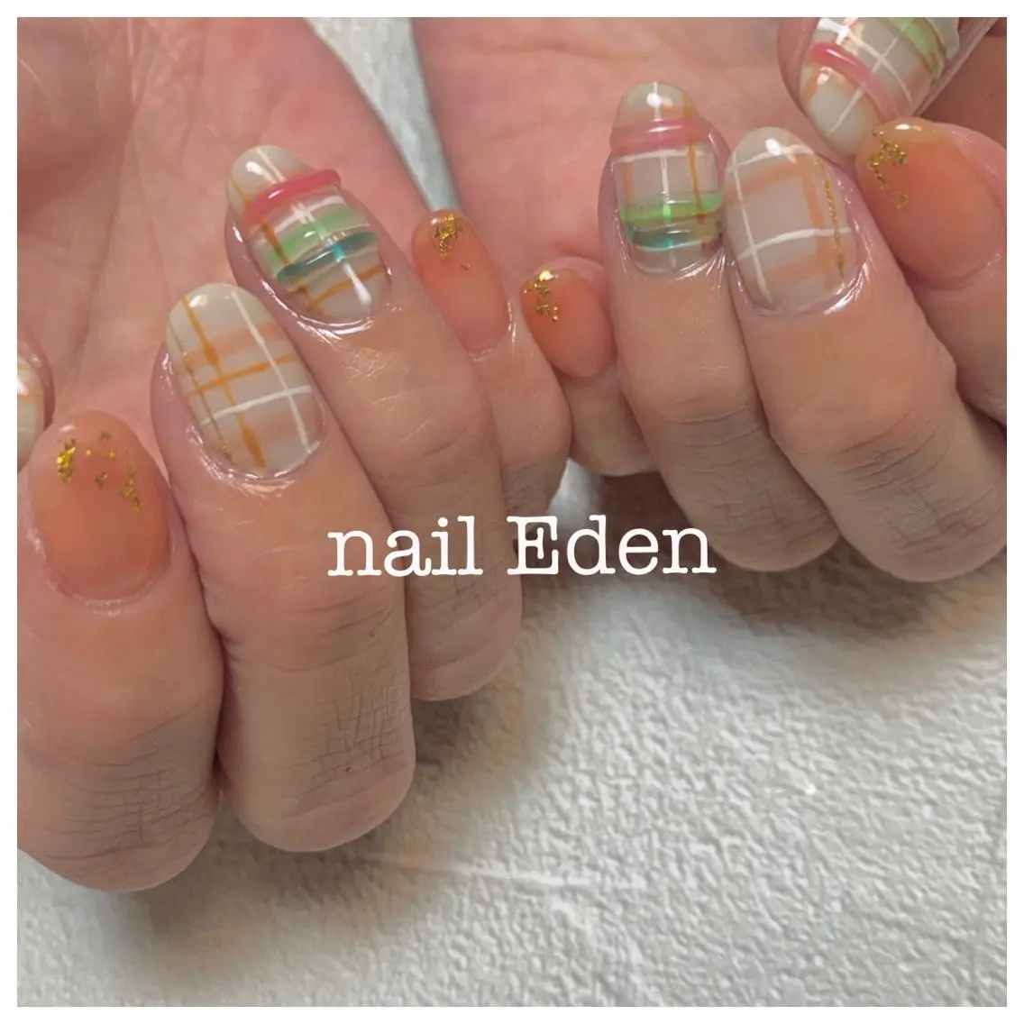 ネイル 持ち込み Eden ♾️のネイルデザイン