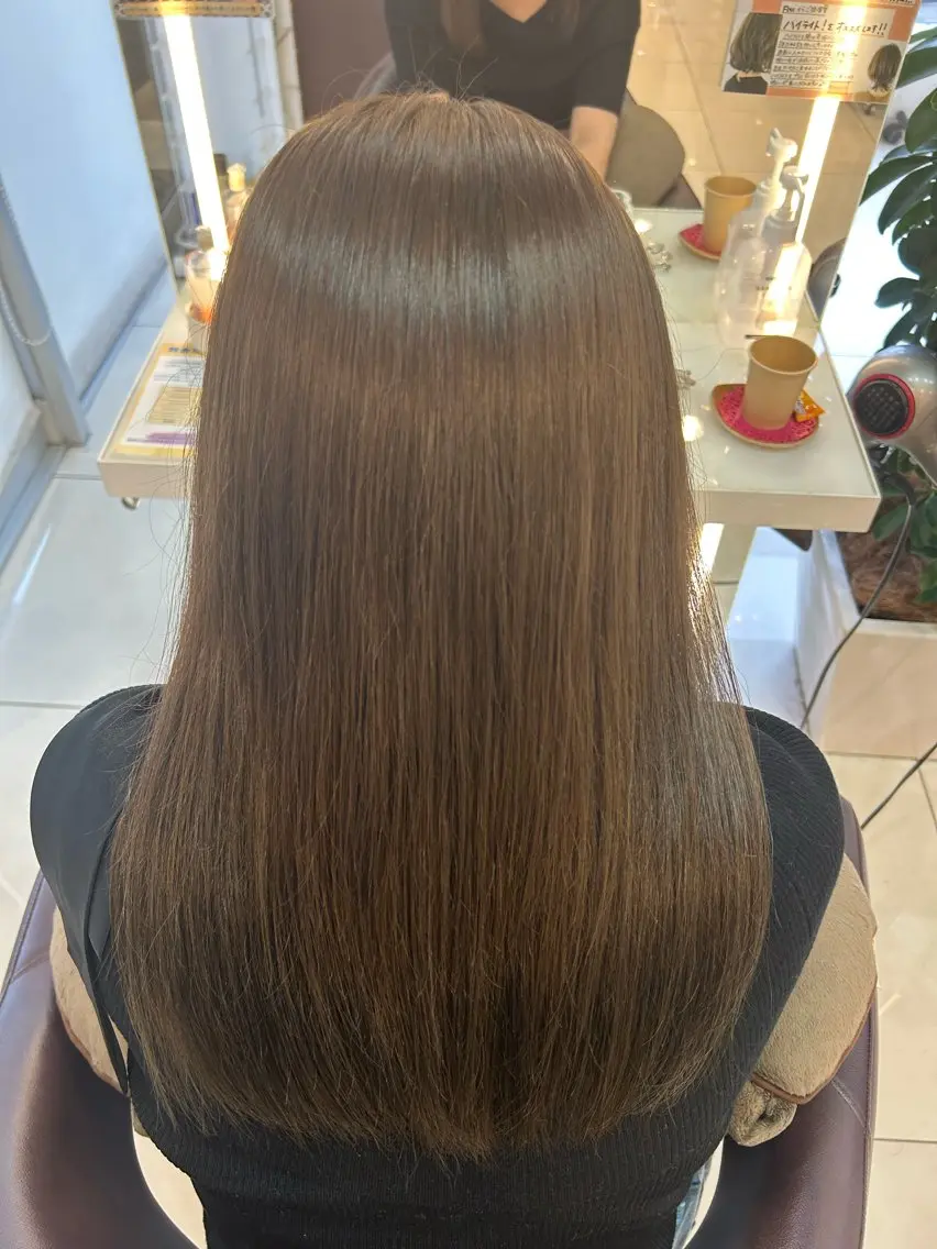 セミロング ヘアカラー メンズカット 💇原一樹のヘアスタイル
