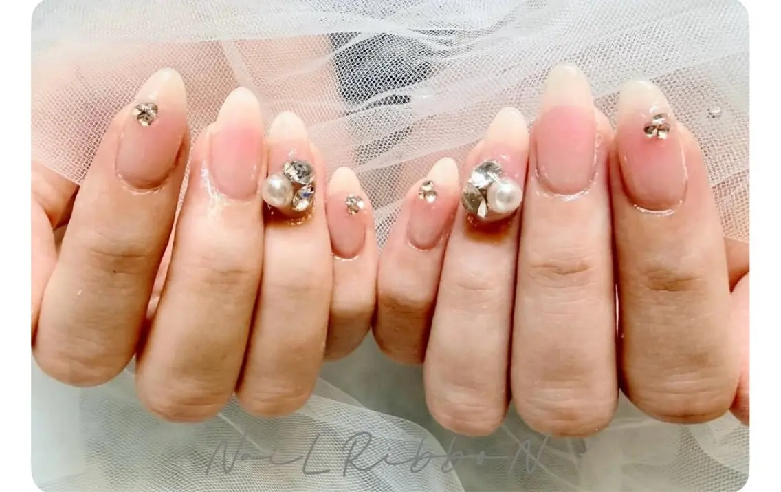 💄オフ込みチークネイル💄の写真