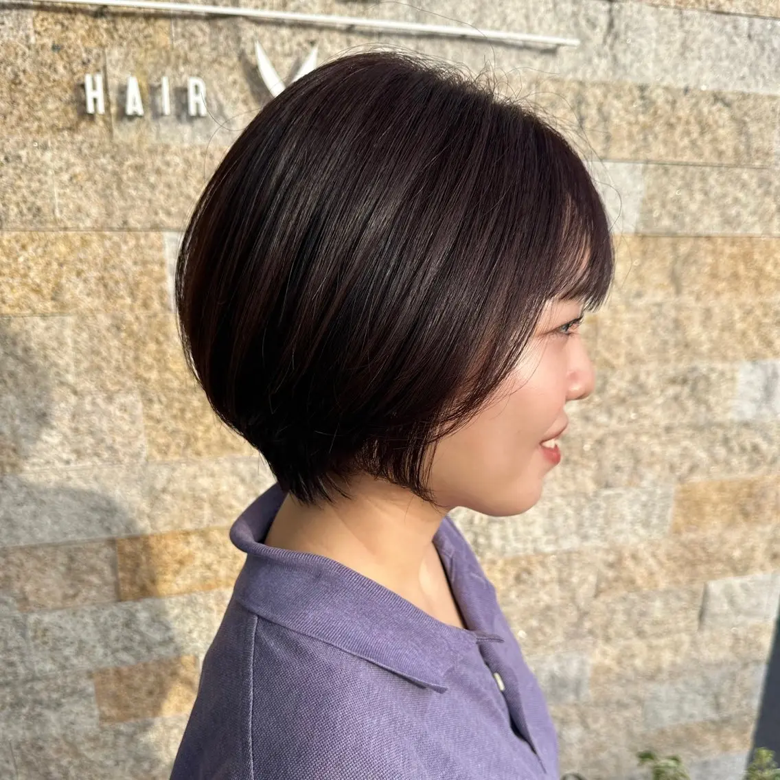 ショート カラー ショートヘア トリートメント recipe 黒木 彩那のヘアスタイル