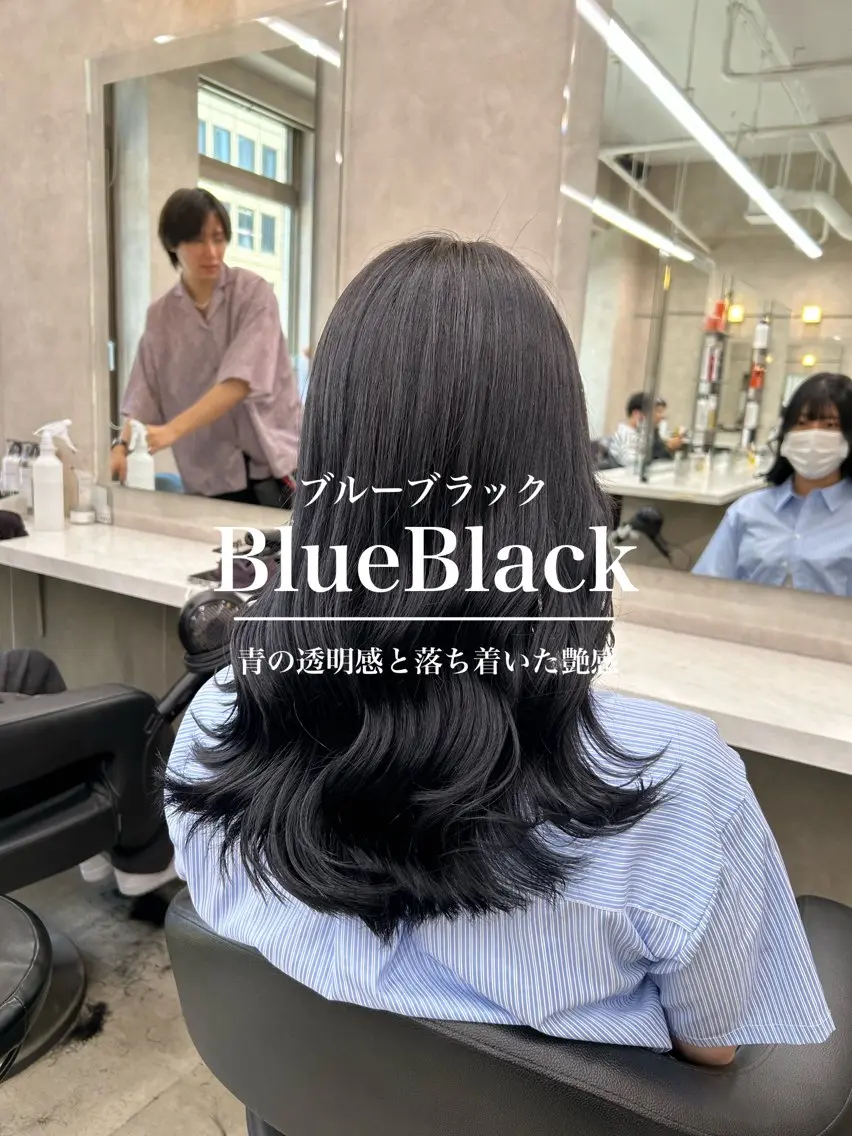 ロング カラー パーマ ヘアアレンジ メンズ キッズ 🦋縮毛/韓国レイヤ ー/透明感カラー🦋のヘアスタイル