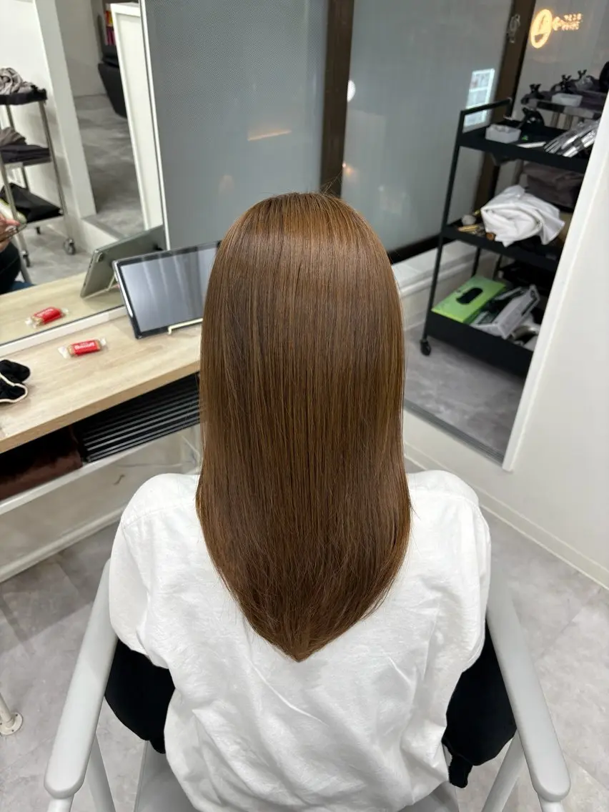 セミロング トリートメント 髪質改善Acero. shoyaのヘアスタイル