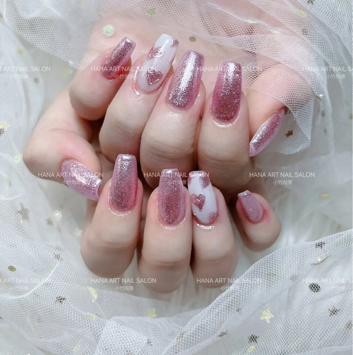 ネイル ハンドネイル HANA ART NAIL SALONのネイルデザイン
