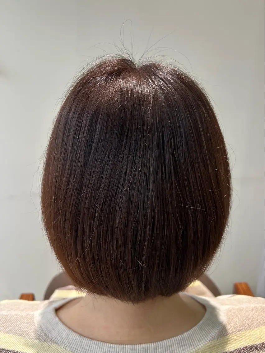 髪質改善カラーエステの写真