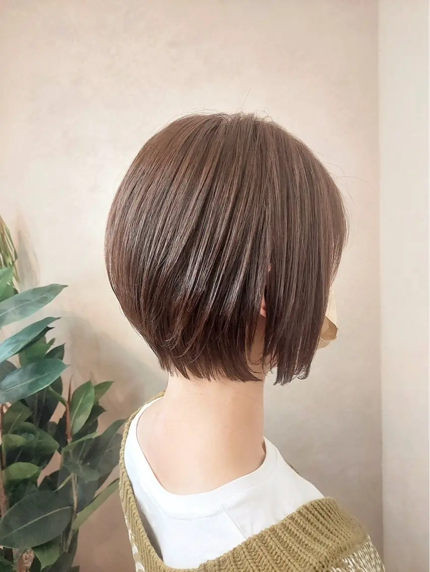ショート カラー 艶カラー/ヘッドスパ ✨Ayariのヘアスタイル