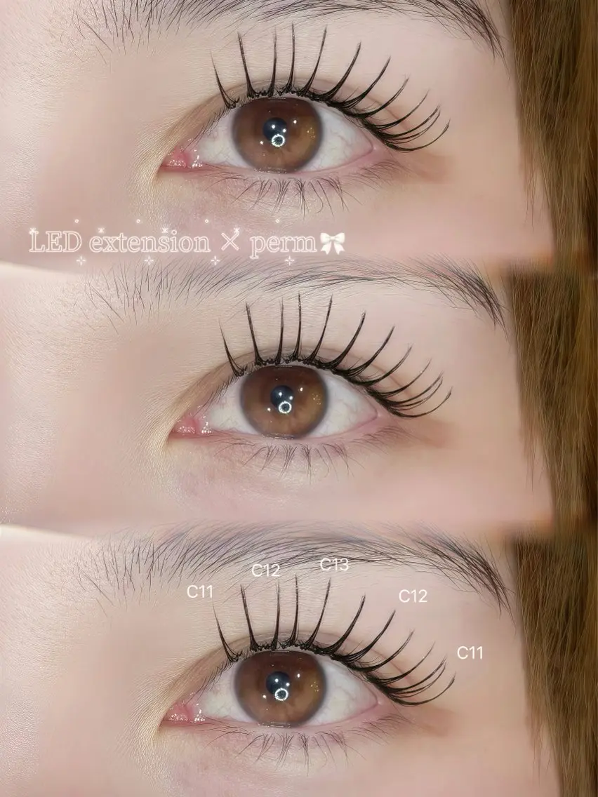 《6月限定》【LEDエクステ×パーマ】LEDリフエク80​〜​120本の写真