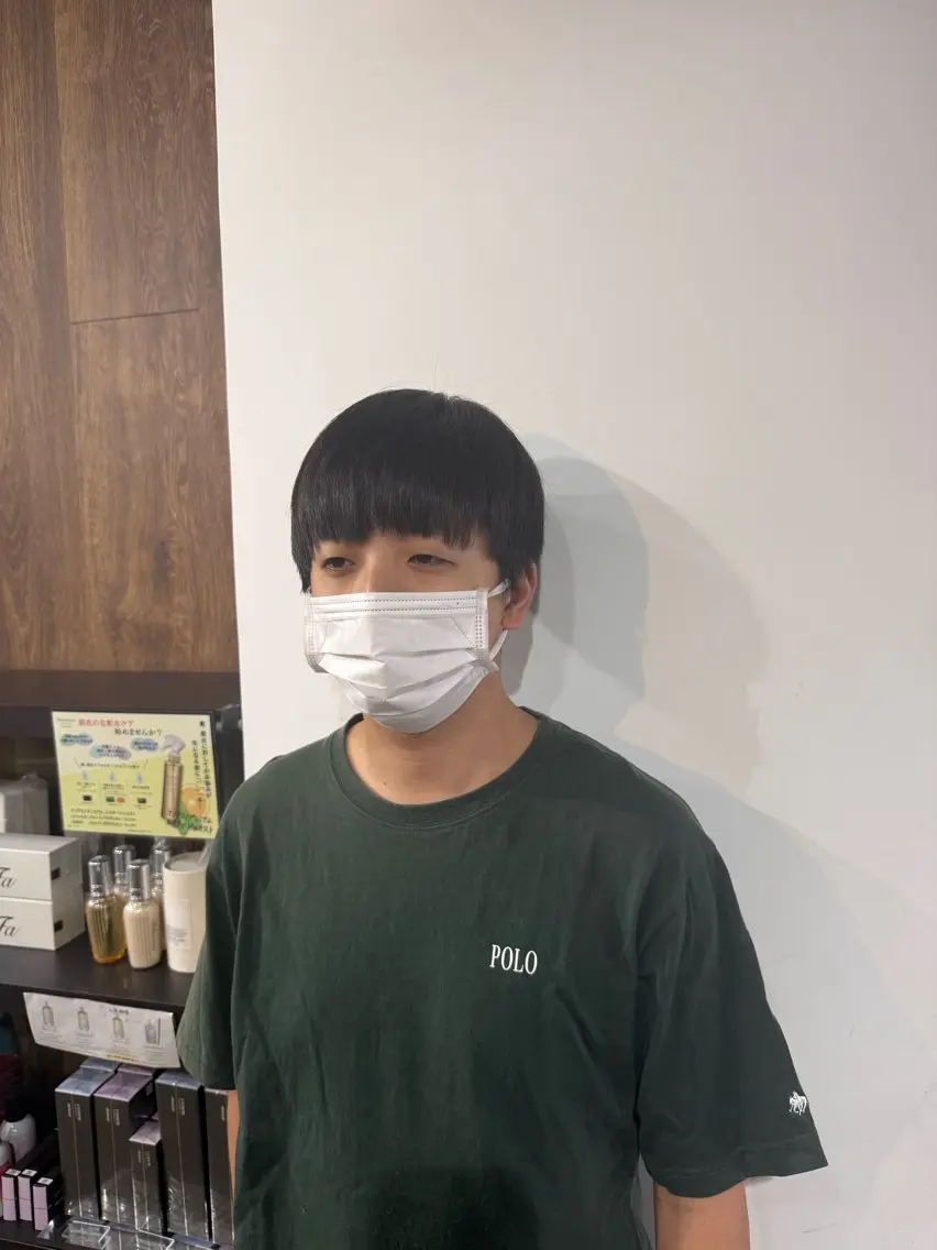メンズ カット 篠田 舞のヘアスタイル