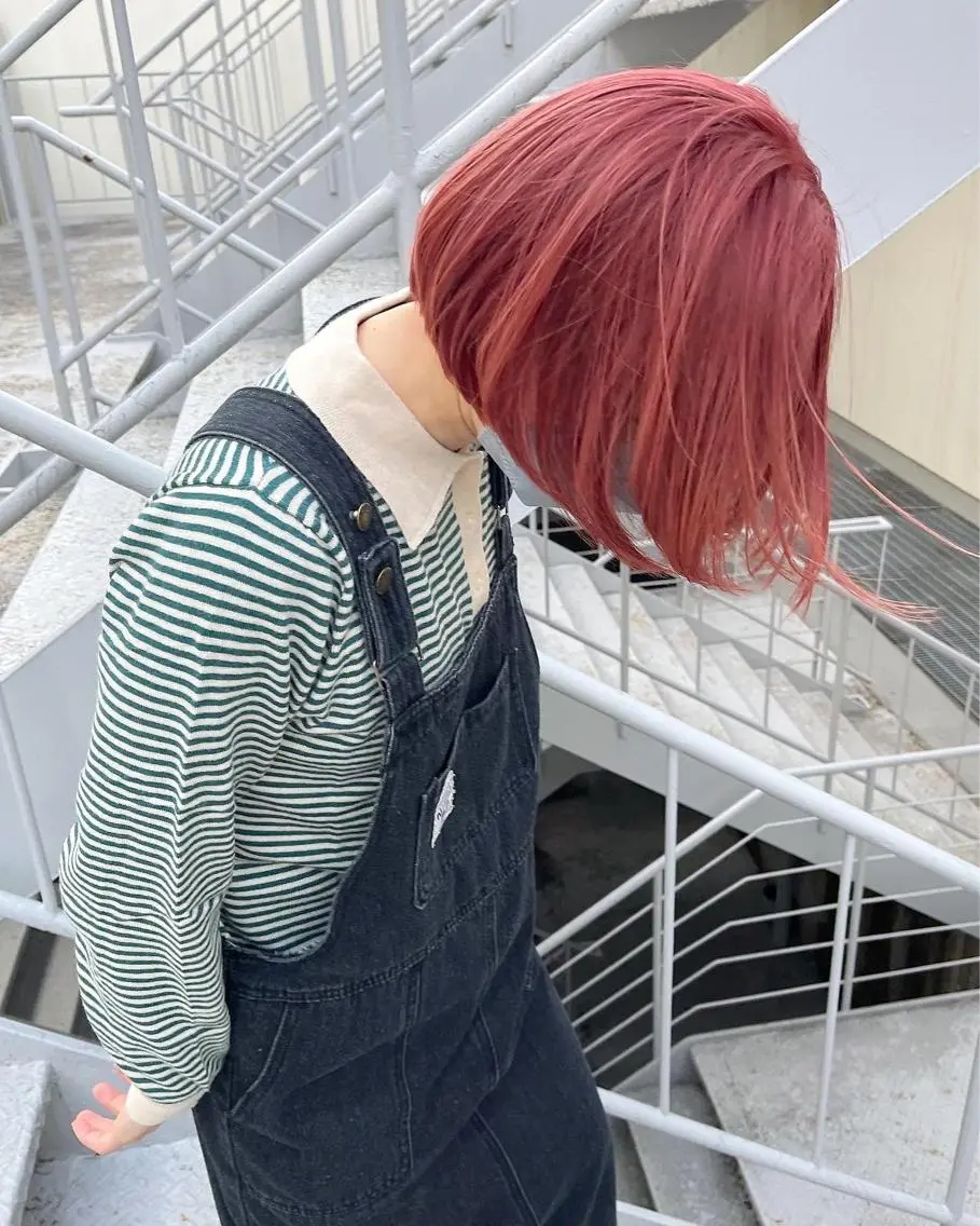 【ミニモ限定価格⭐️】カット+ブリーチオンカラー+2stepトリートメント¥18000の写真
