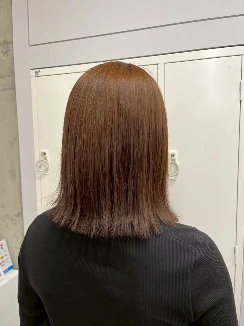 ミディアム AKANE/垢抜け 似合わせカラー🌺のヘアスタイル