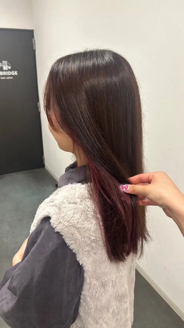 🍒インナーカラー＋超音波トリートメント🍒の写真