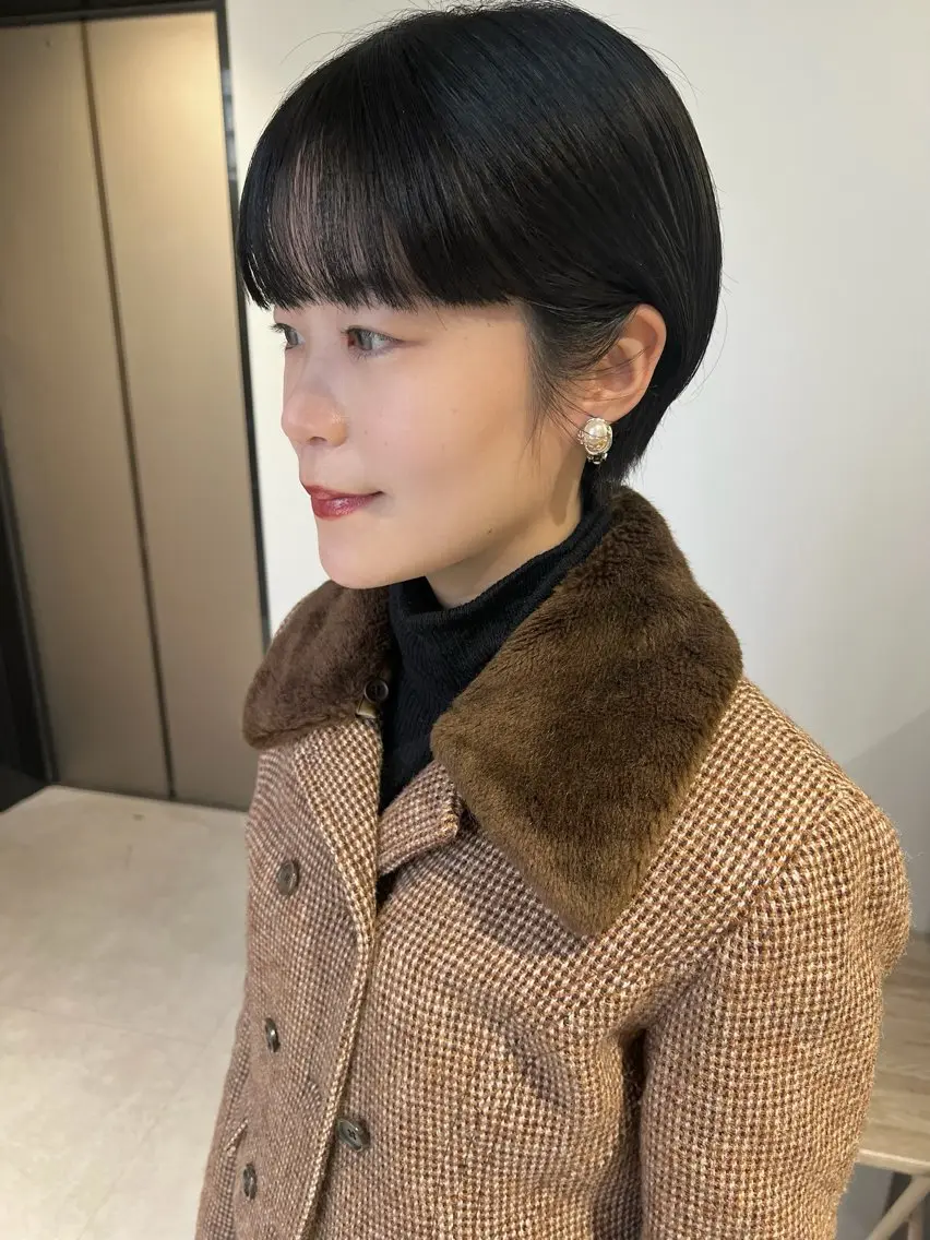 ショート 🧡YUU💚艶抜群 カラー✨/905号室のヘアスタイル