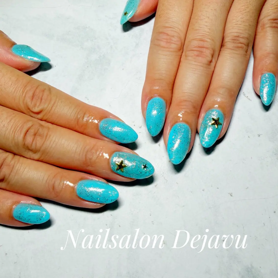 ネイル ラメ(グリッター) ワンカラーネイル ハンドネイル Nail salon Dejavu 🌿のネイルデザイン