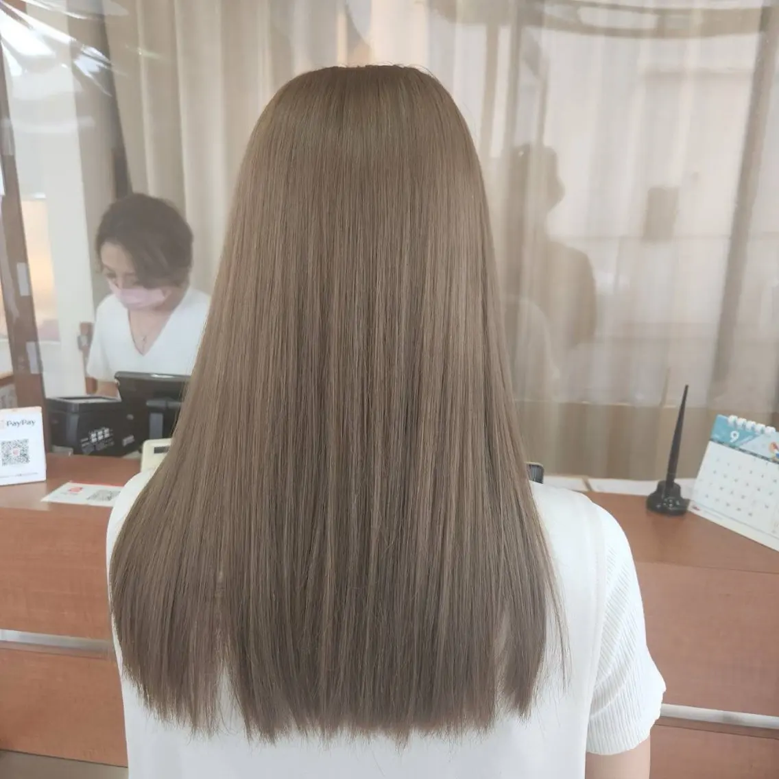カラー ヘアカラー トリートメント 💖改善カラー 板倉百花💖のヘアスタイル