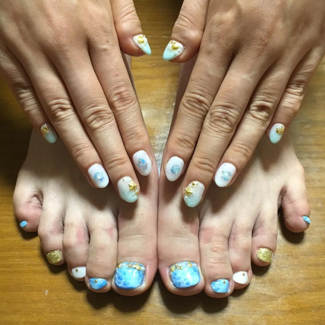ネイル アートネイル フットネイル ♡ miyaのネイルデザイン