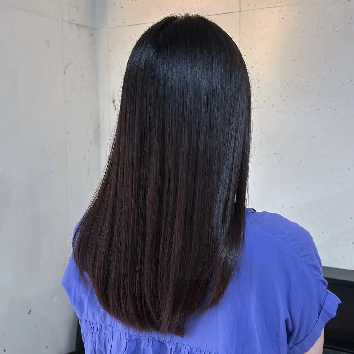 ロング カラー ヘアカラー 透明感カラー 髪質 改善 Wカラー原心愛のヘアスタイル