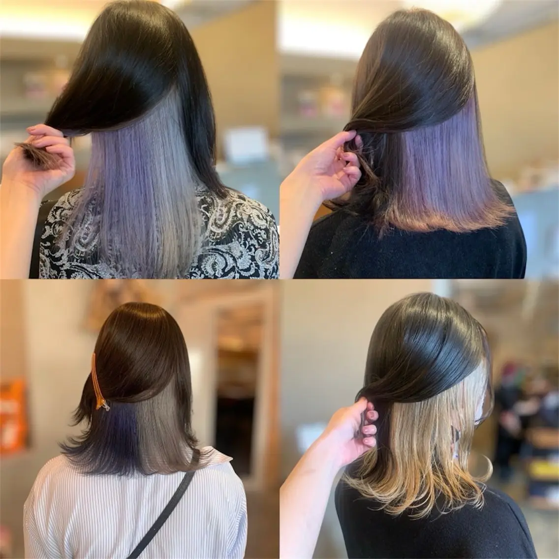 🎀ご新規様限定🎀インナーカラー（耳上から襟足まで、ハチ下など)の写真