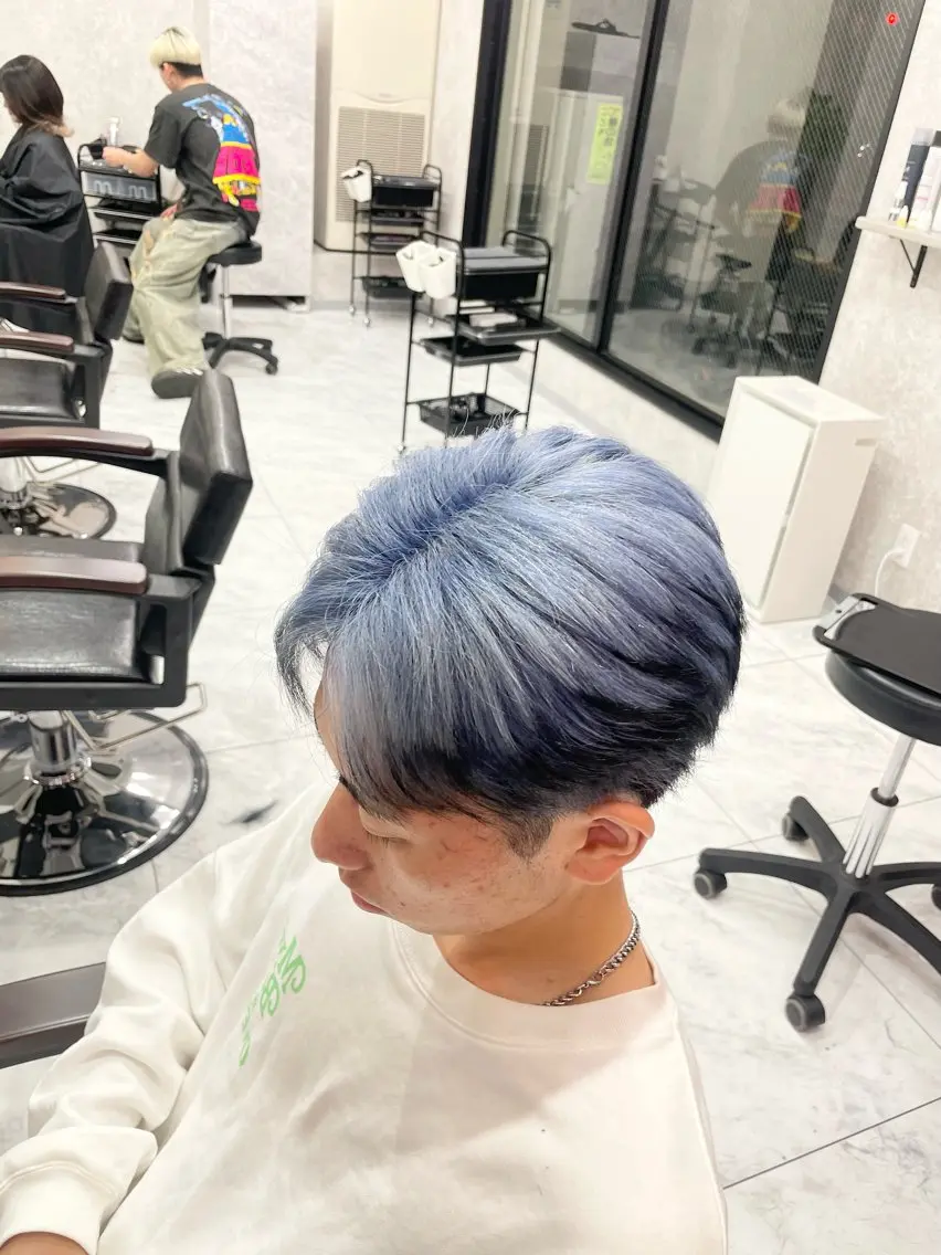 ショート 🦋ハイトーン🦋 石山 希理🦋のヘアスタイル