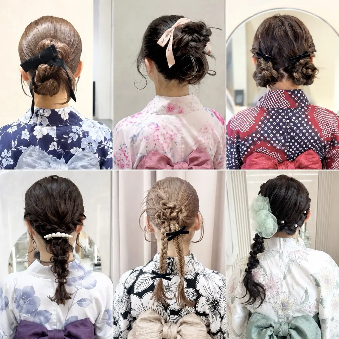 ヘアアレンジ 浴衣 鈴木 彩莉のヘアスタイル