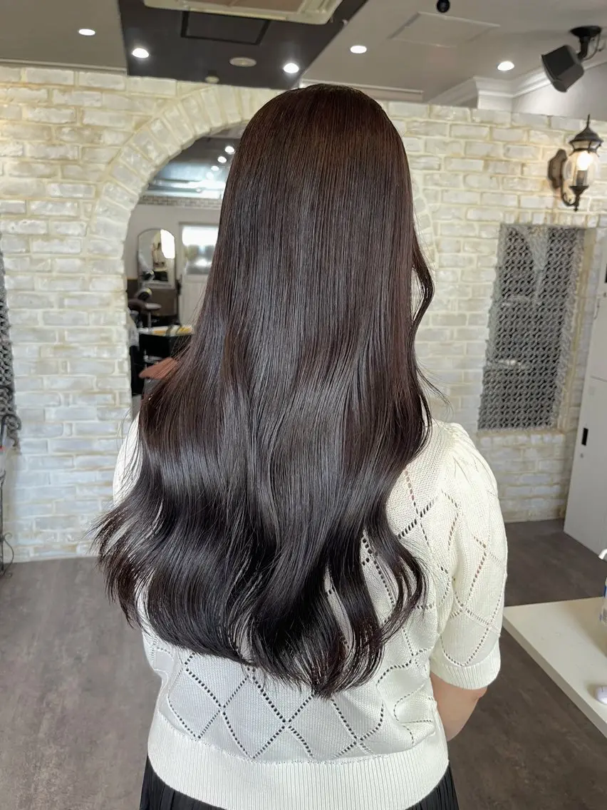 ロング カラー🫧アレンジ 🎀REIMIのヘアスタイル