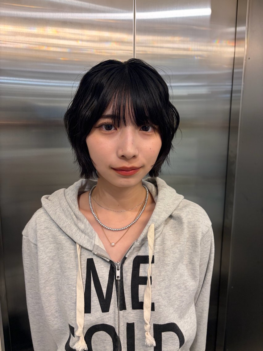 ショート すみれ🪽‪オリー ブ🌱‬レイヤーボブのヘアスタイル