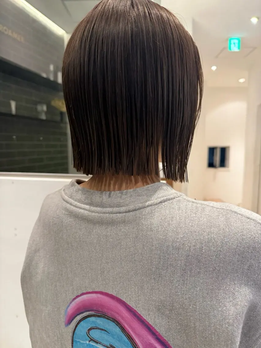 カット＋ディープレイヤートリートメントの写真