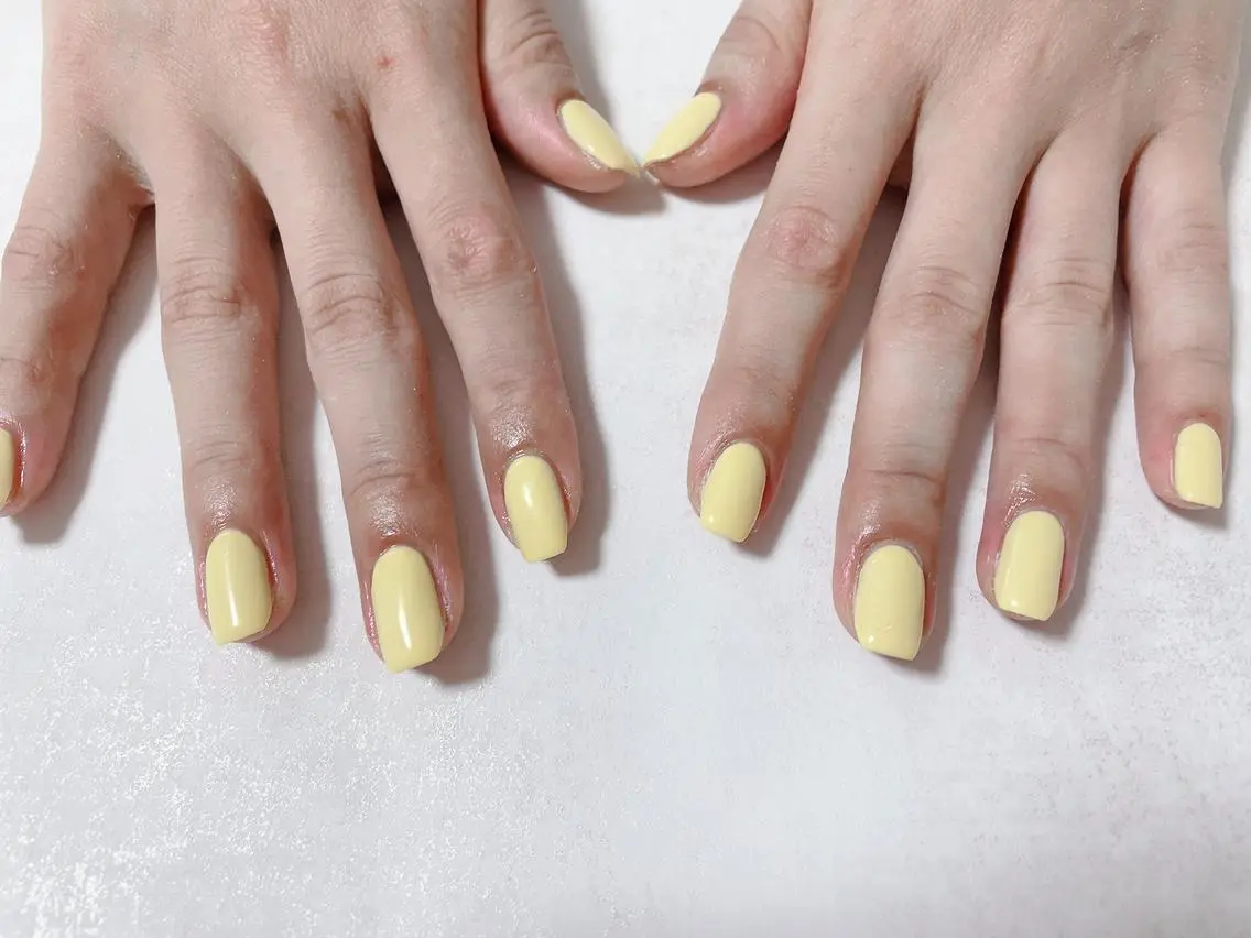 ネイル フットネイル ジェルネイル メンズネイル ワンカラーネイル パラジェル kiki nail たまプラーザのネイルデザイン