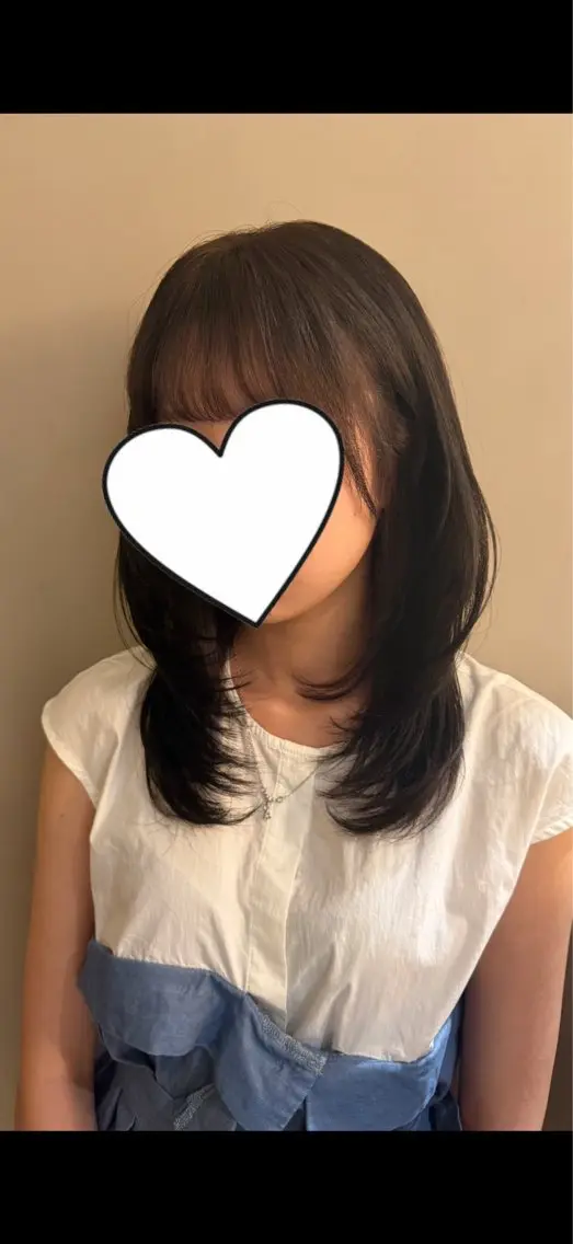 セミロング カット トリートメント 美髪／ツヤ髪 🍼Sana🍼のヘアスタイル