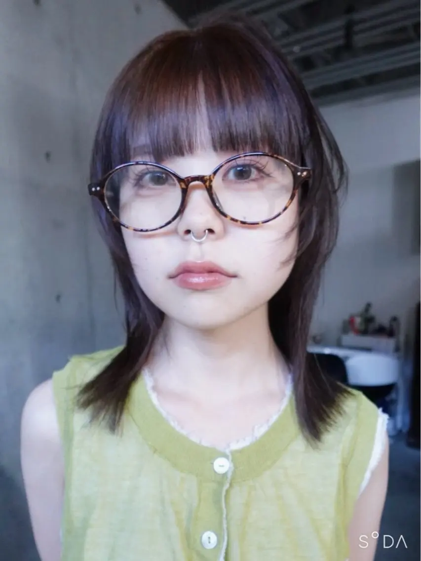 ミディアム レイヤーカット sauのヘアスタイル