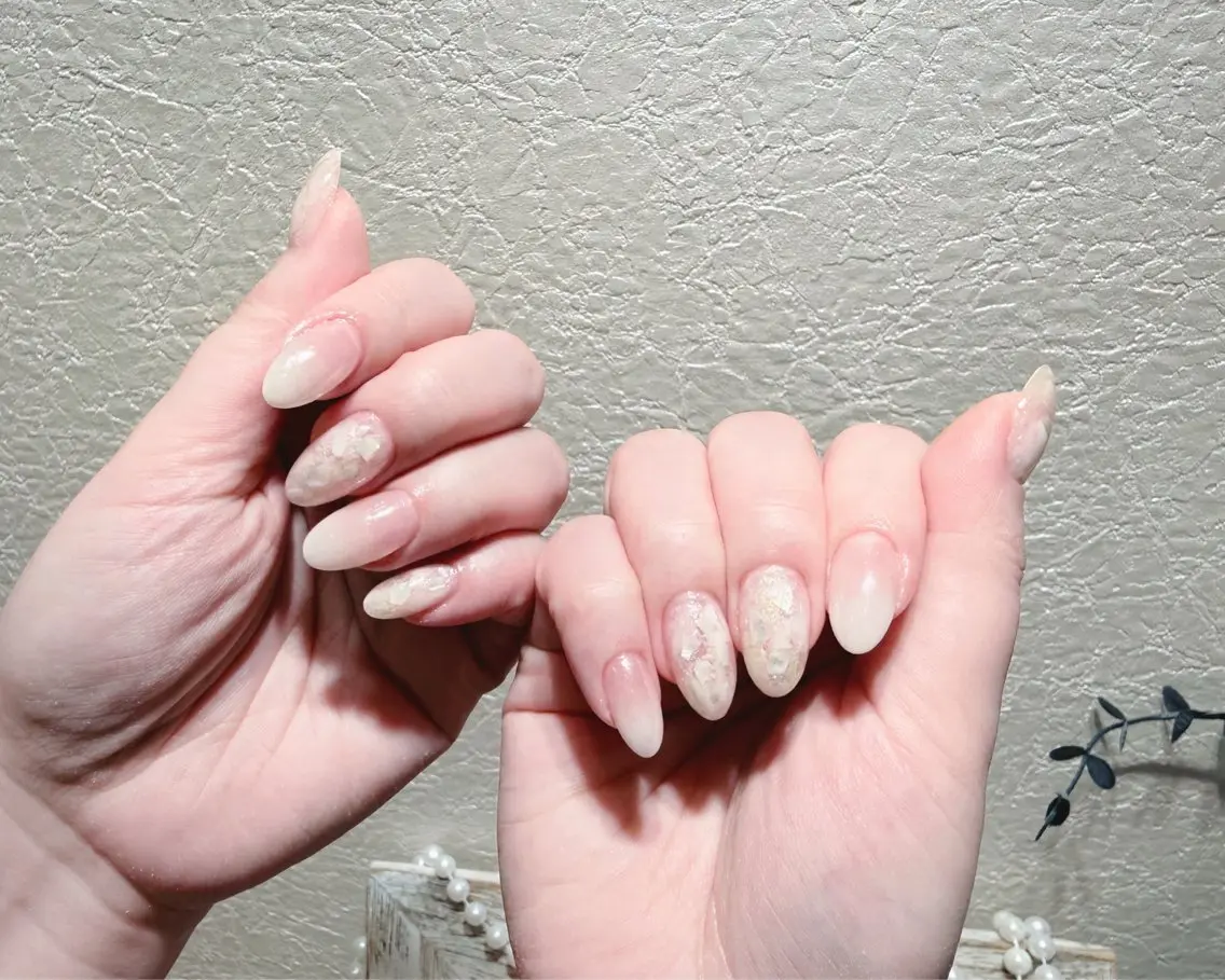 ミディアム クリスマス ハンドネイル Babarla Nailのネイルデザイン